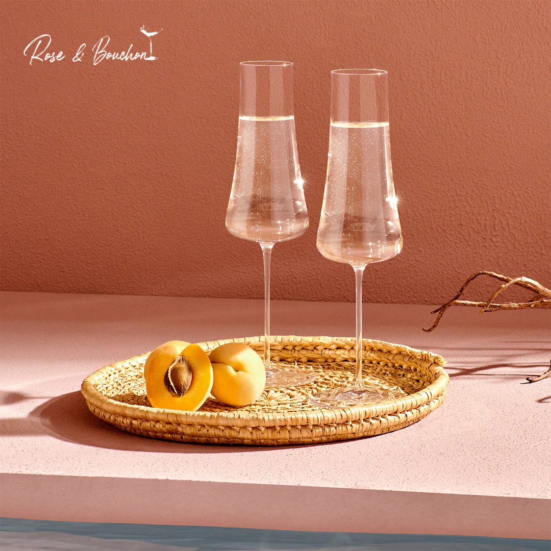 Verre à champagne Stem Zero – By Nude (Pack de 2 Verres )