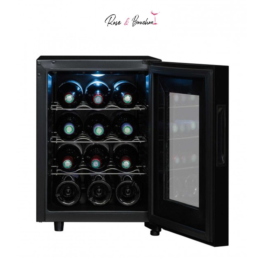 Cave à vin Ultra-silencieuse de 12 bouteilles – La sommelière