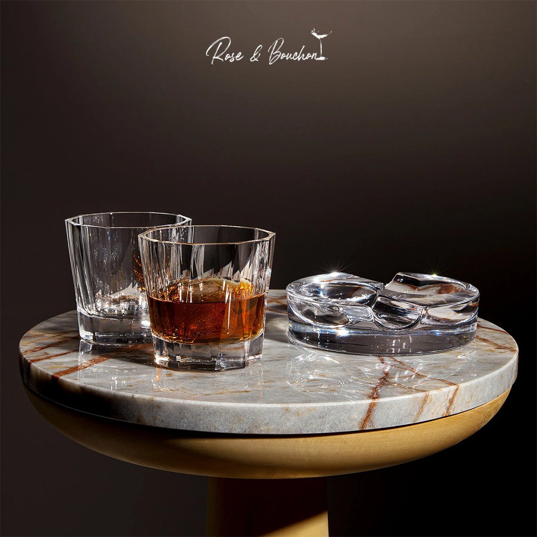 Cendrier à Cigare en cristal Blanc – Altruist