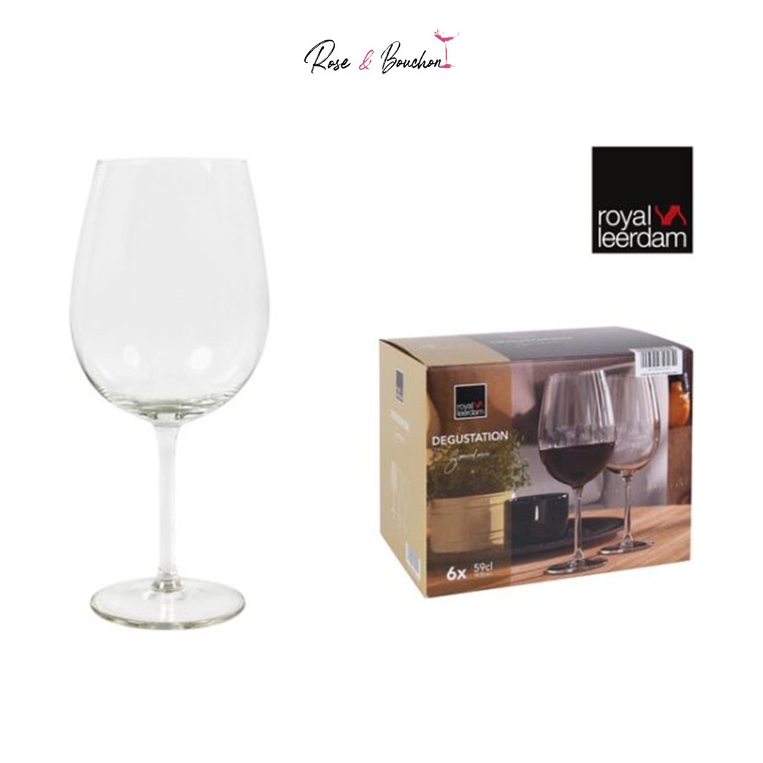 Verres à vin de Dégustation de 59 cl – Pack de 6 verres