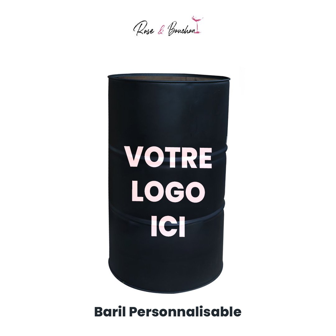 Baril Personnalisable – Noir