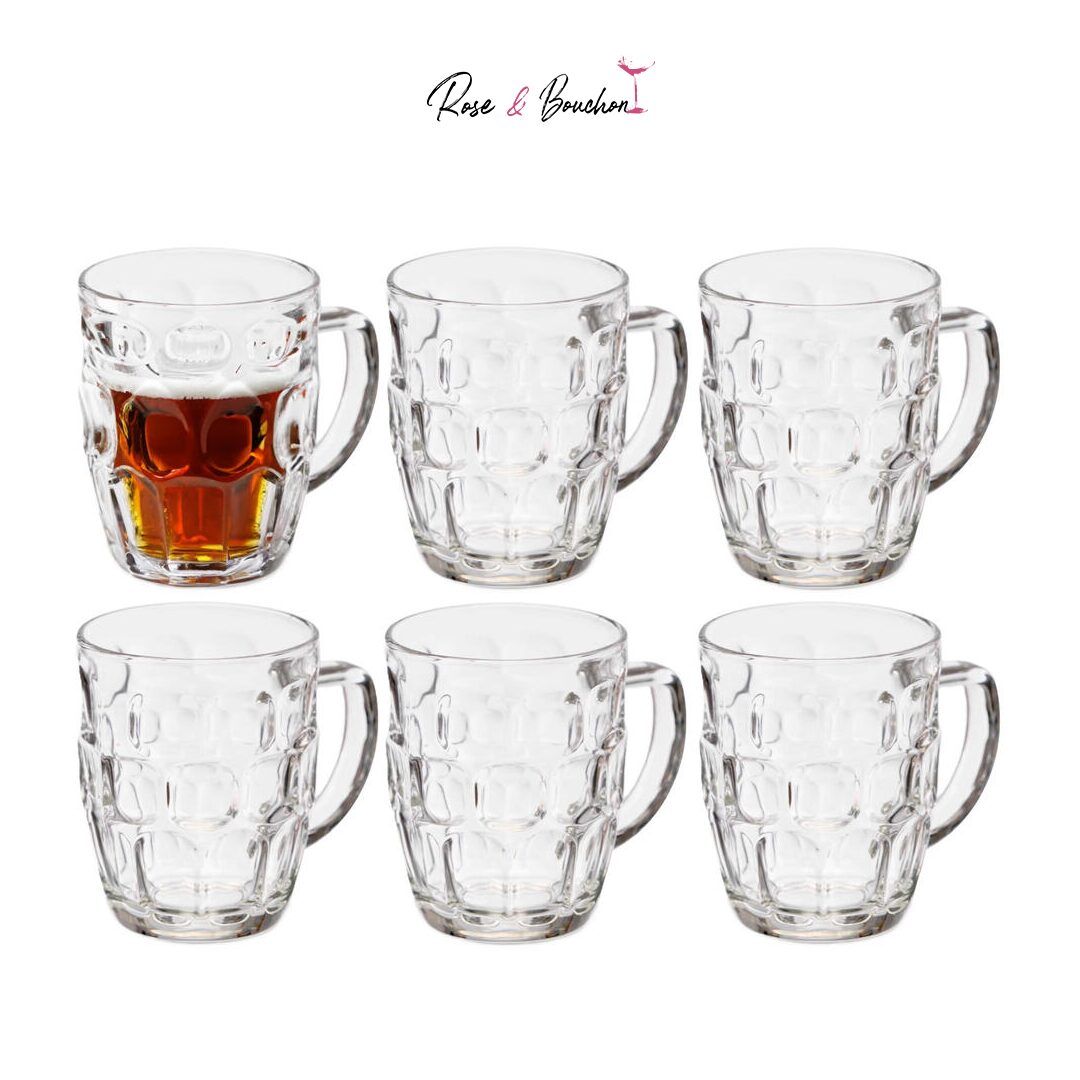 Chope à bière 52 cl (Pack de 6 Verres)