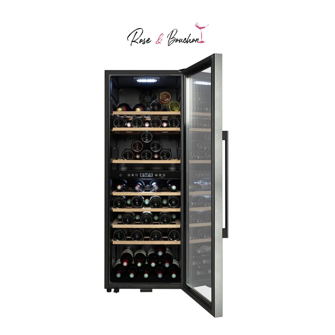 Cave à vin double température - 75 Bouteilles - La sommelière