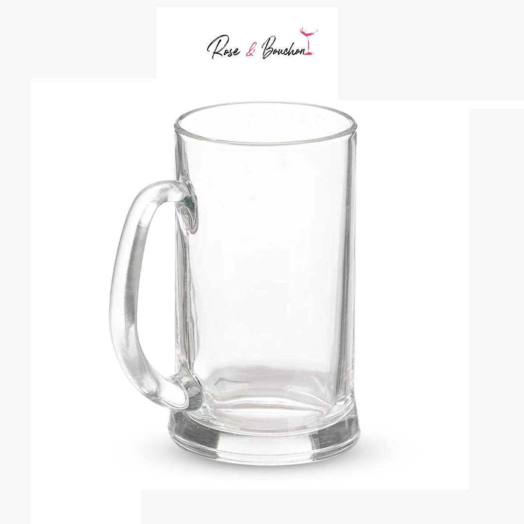 Chopes à bière -65 cl ( Pack de 6 verres )