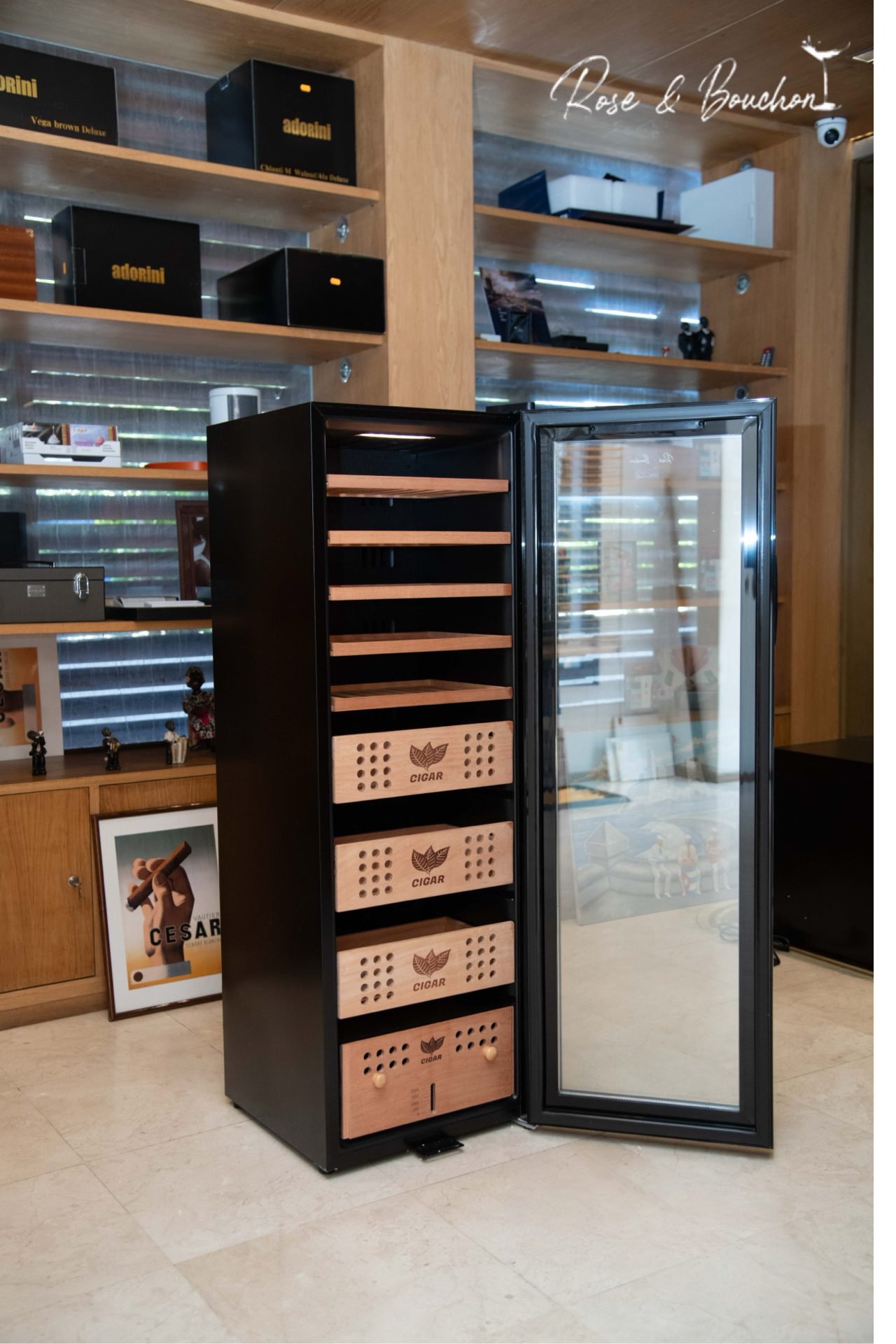 Cave à Cigares – 1000 Cigares