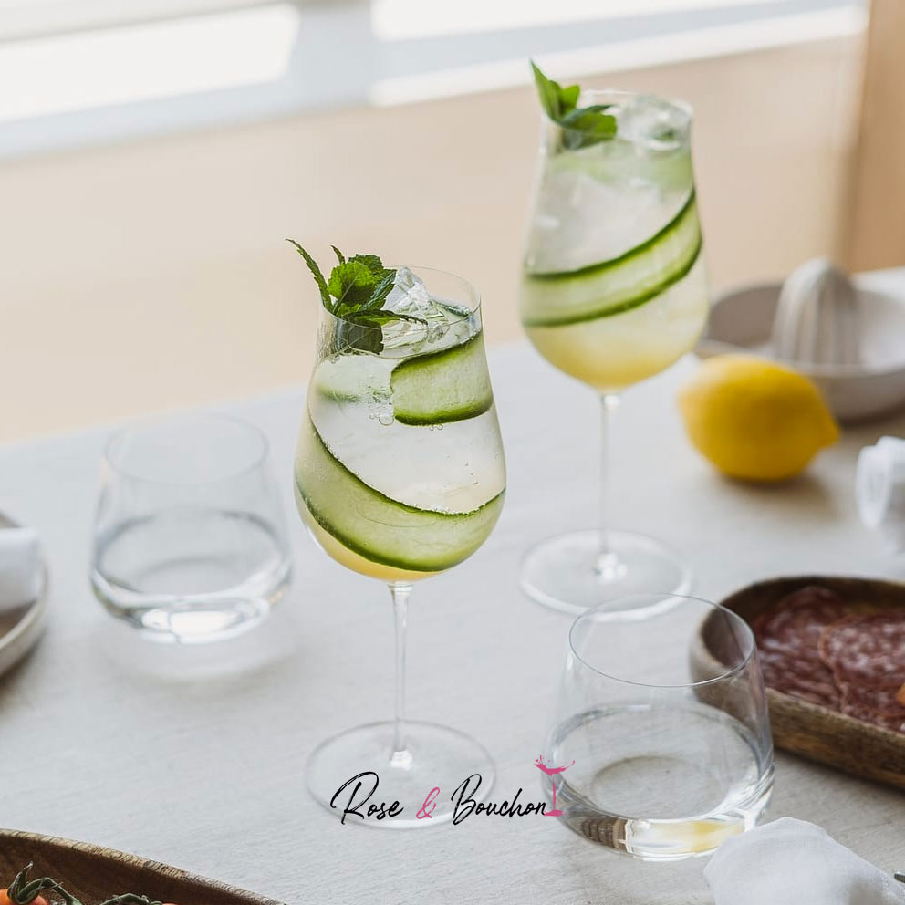 Verre à vin, en cristal de la gamme STEM ZERO (coffret de 2 )