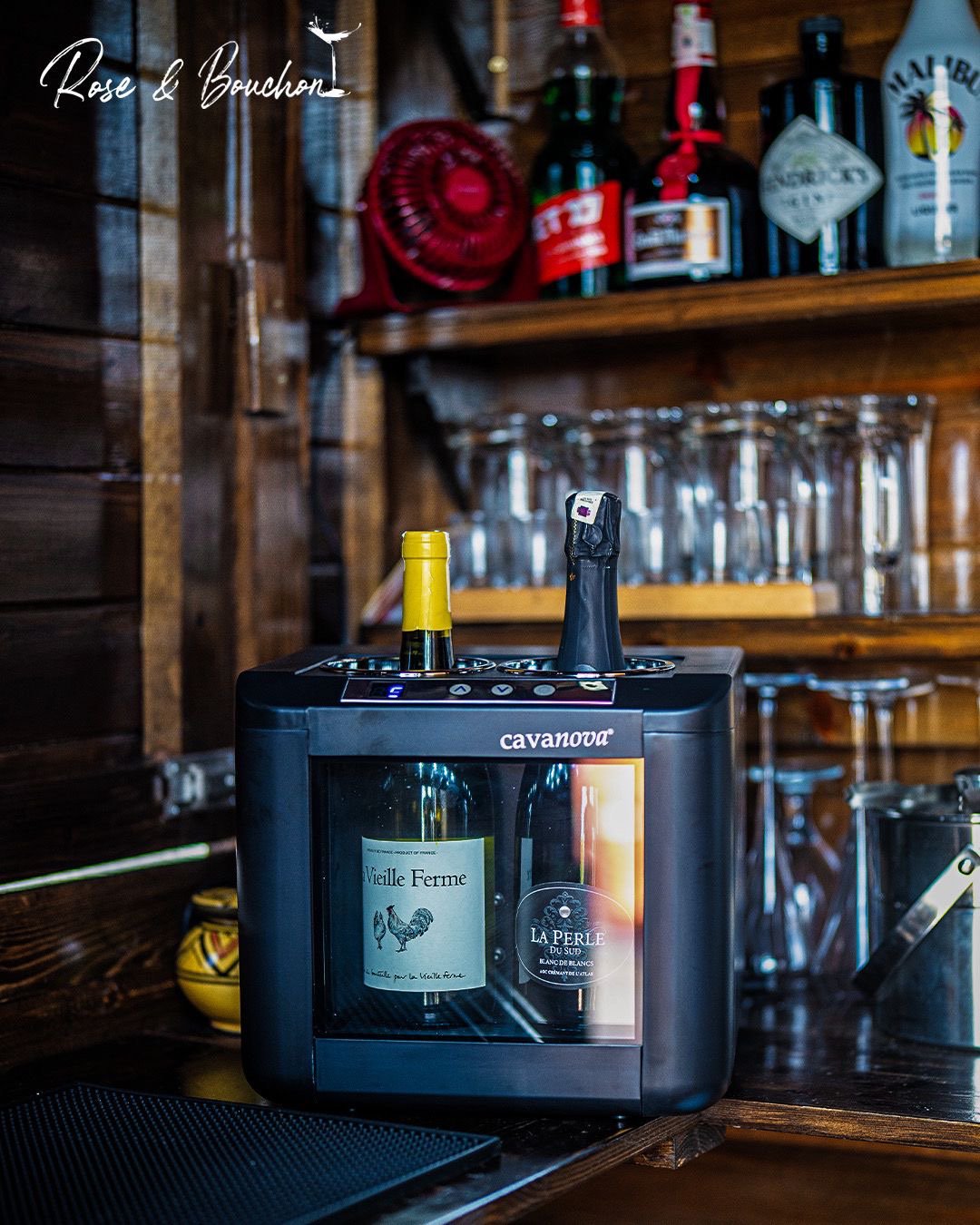 Cave à vin horizontale (2 bouteilles)