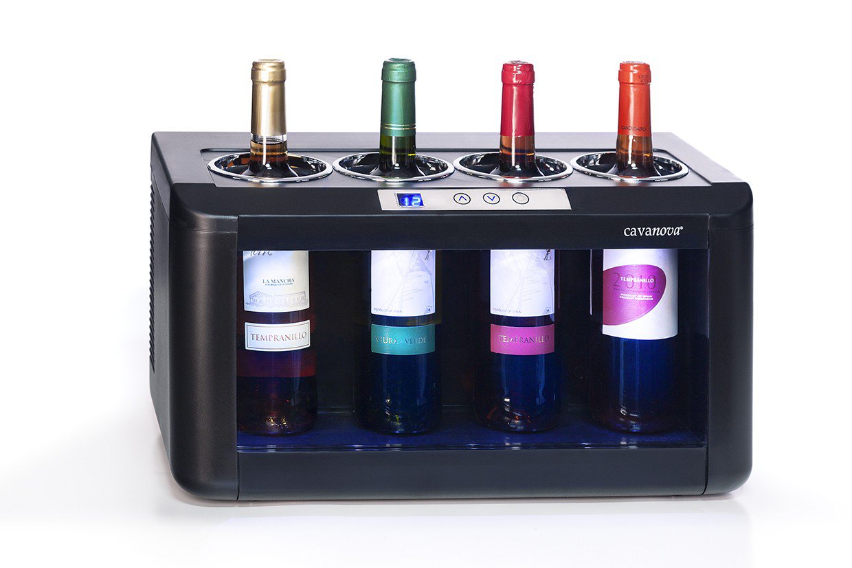 Cave à vin horizontale (4 bouteilles)