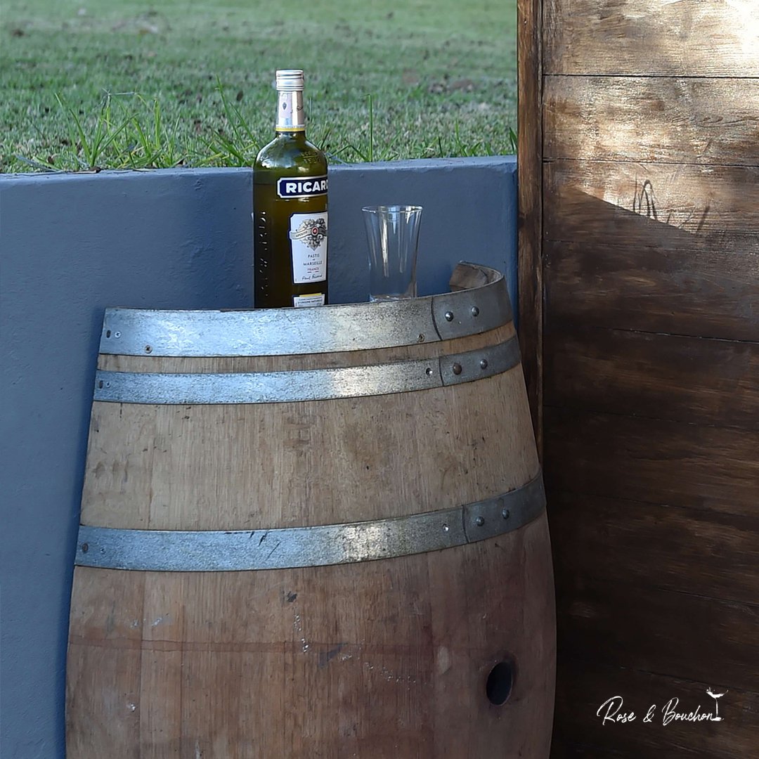 Demi Tonneau en bois fût de chêne