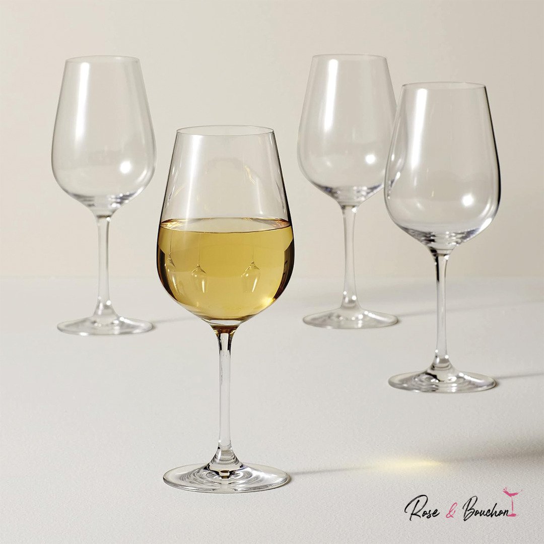 Verre à Vin Blanc BOROVA en cristal de bohème – 58 cl ( Pack de 6 Verres)