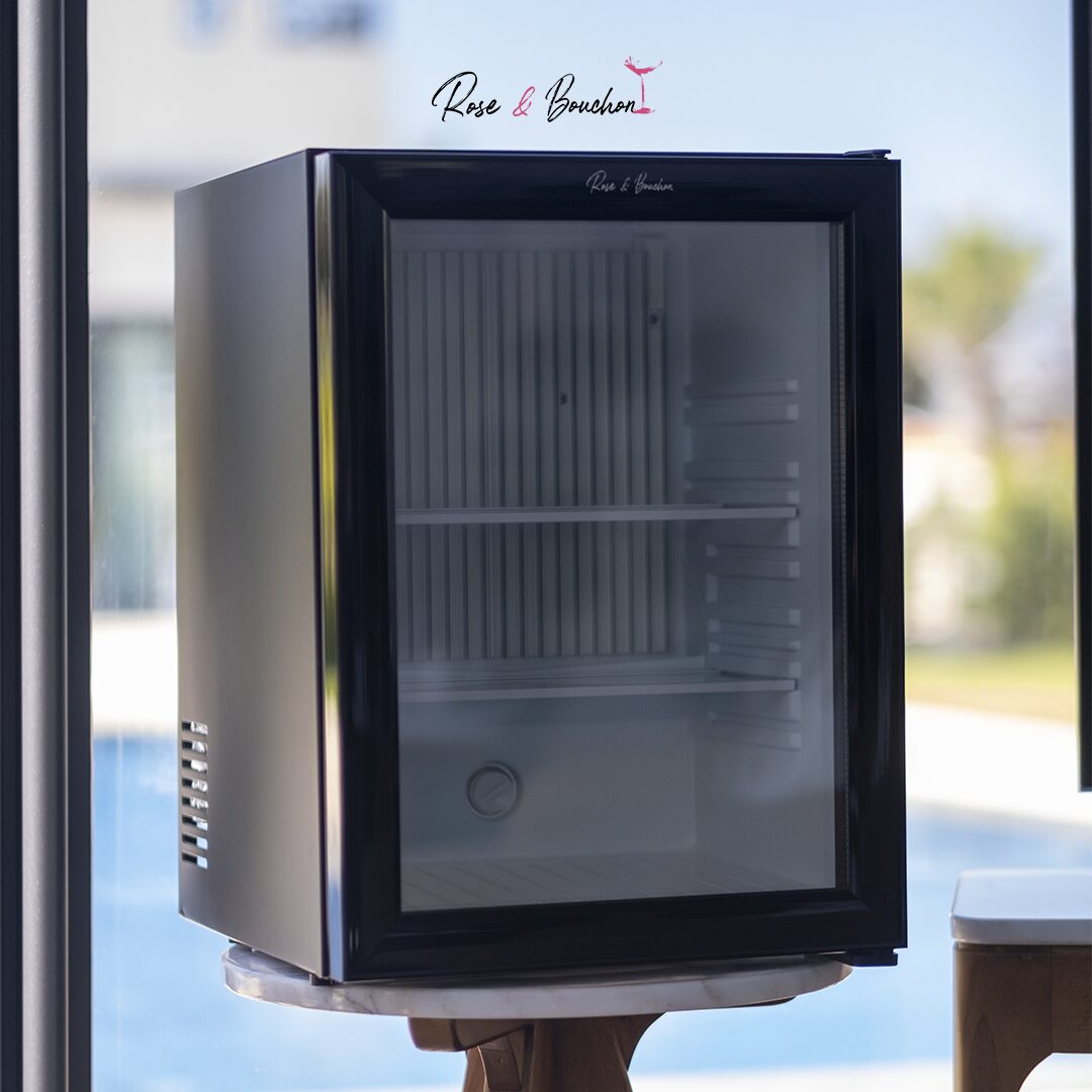 Mini-bar silencieux 0 Décibels – Porte vitrée réversible
