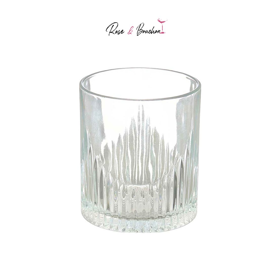Verres à whisky avec motifs embossés (Pack de 6)