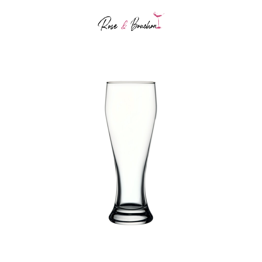 Pasabahce Verre à Bière pilsner 41 cl ( Lot de 4 verres)