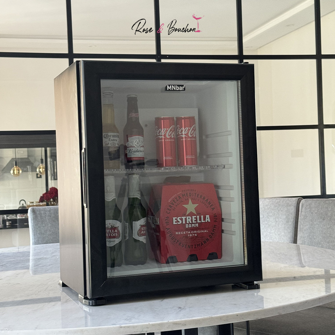 Mini-bar 100% silencieux – Porte vitrée