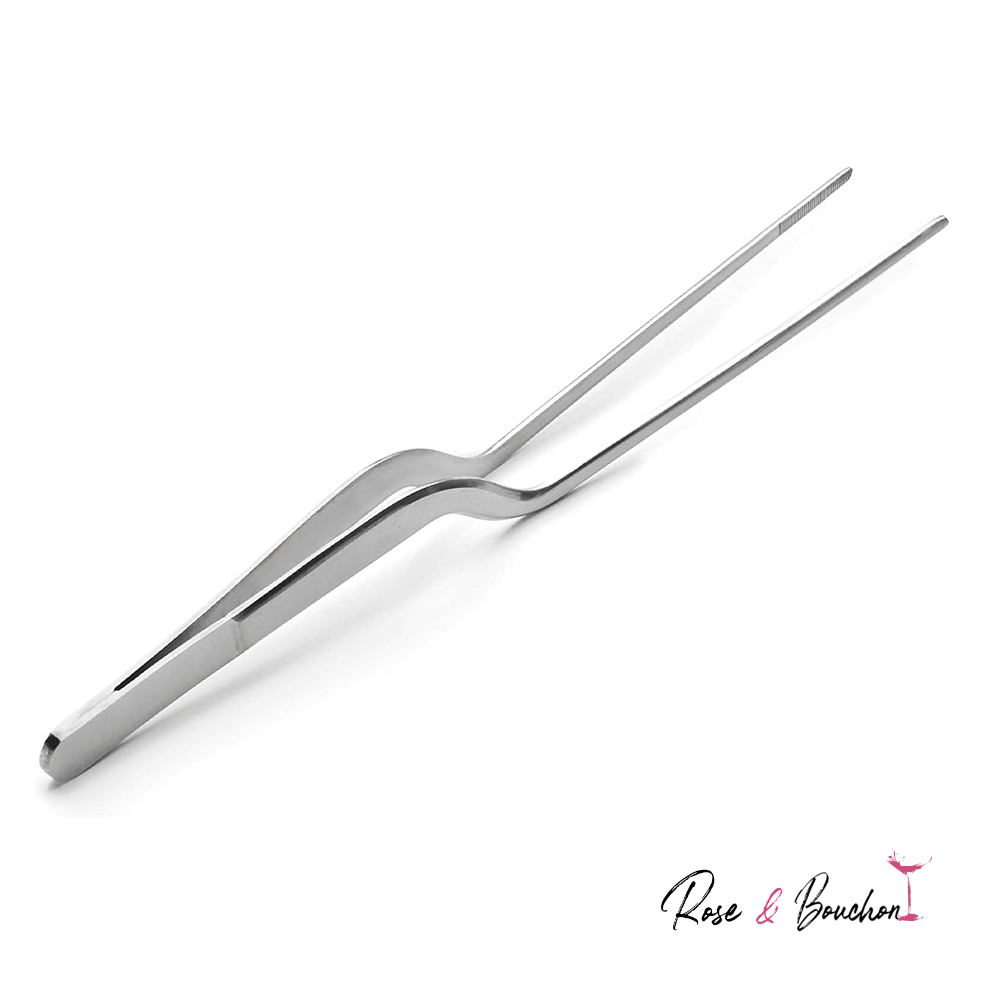 Pince à précision offset 16 cm inox 18