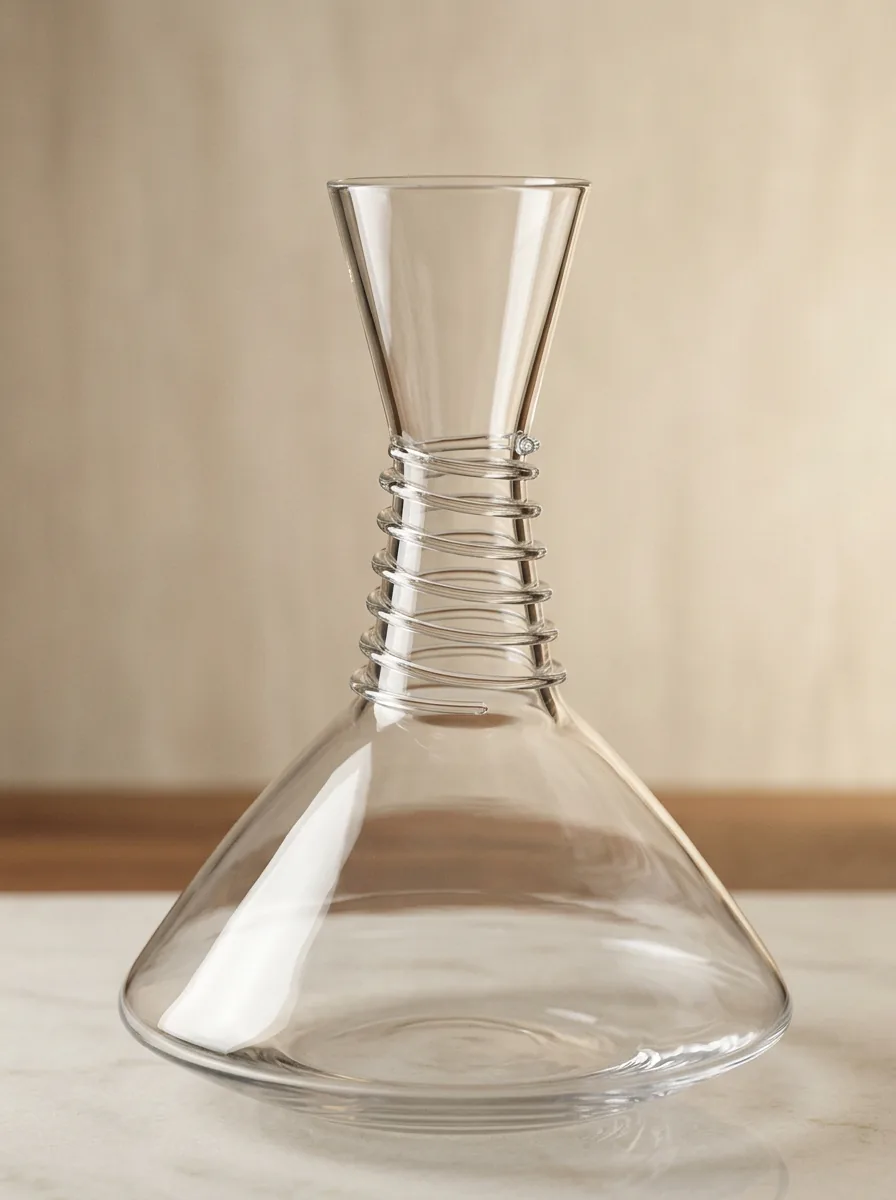 Rose et Bouchon | Carafe à vin 1,25L – Clarté et finesse au service des bouteilles — produit