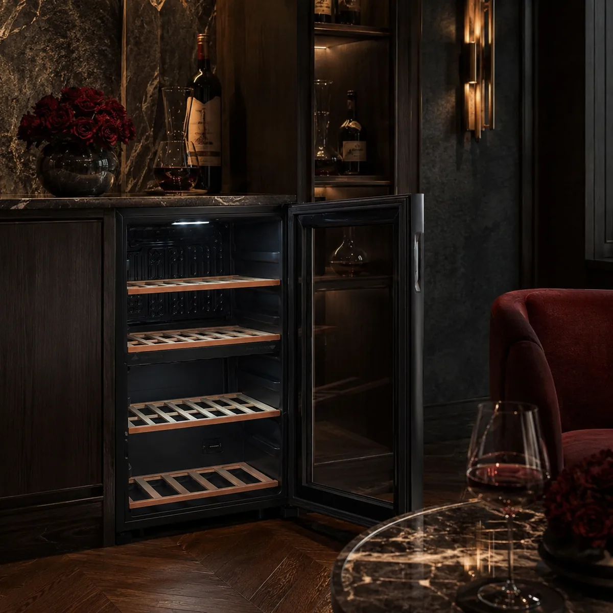 Rose et Bouchon | Cave à vin LS51 DZ – Service double zone — produit