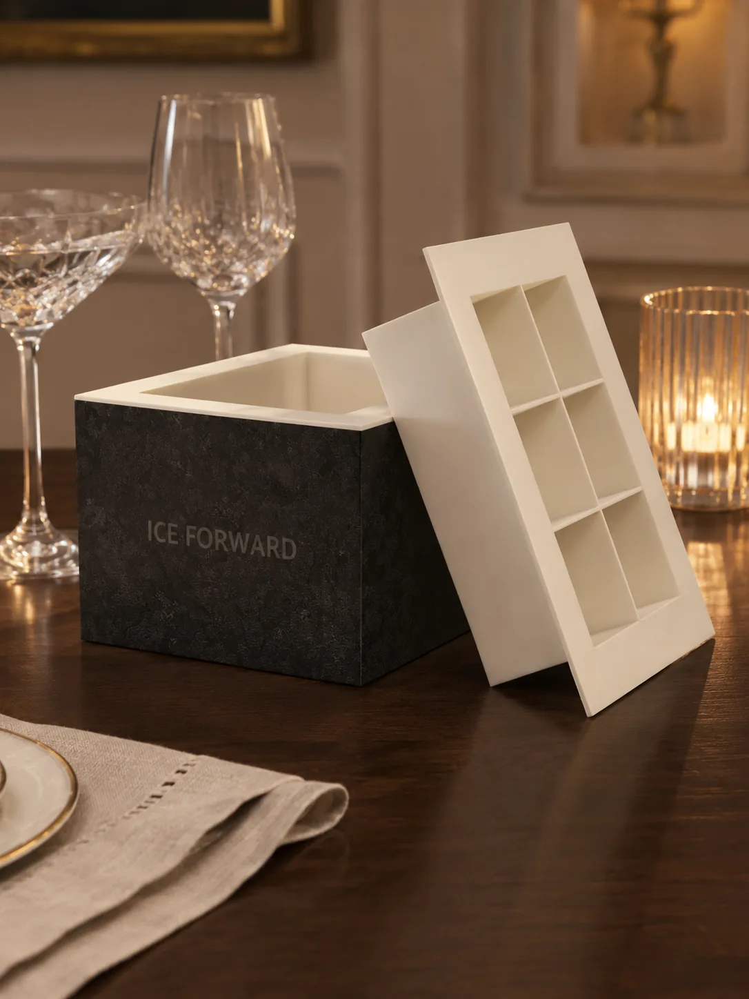 Rose et Bouchon | Clear Ice Box Cubes – Glaçons purs à chaque geste — produit