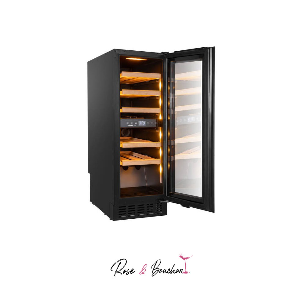 cave encastrable sous plan 19 bouteilles-Bi-Zone