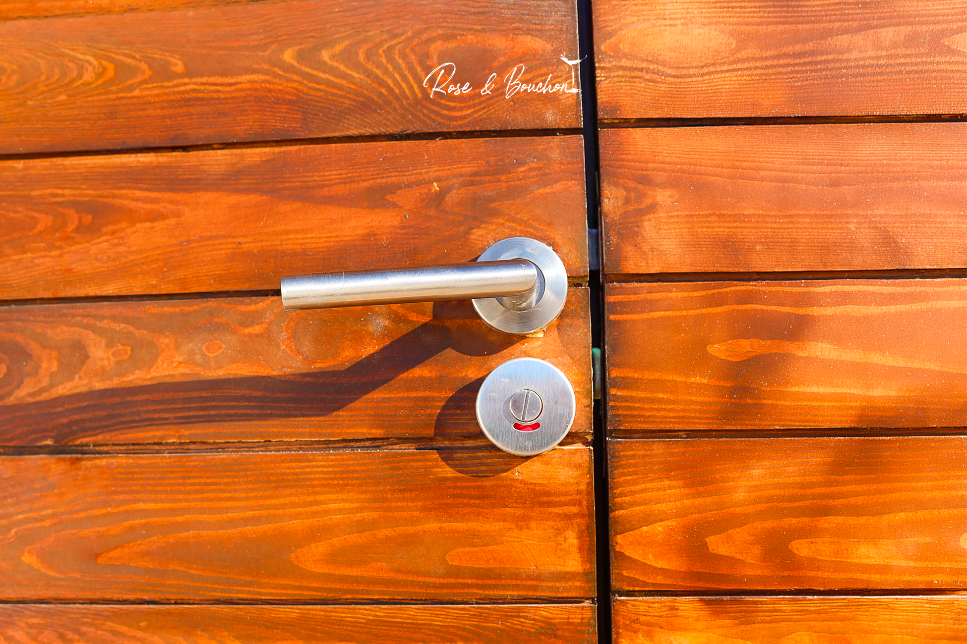 Sanitaire finition en bois naturel - Vue 9