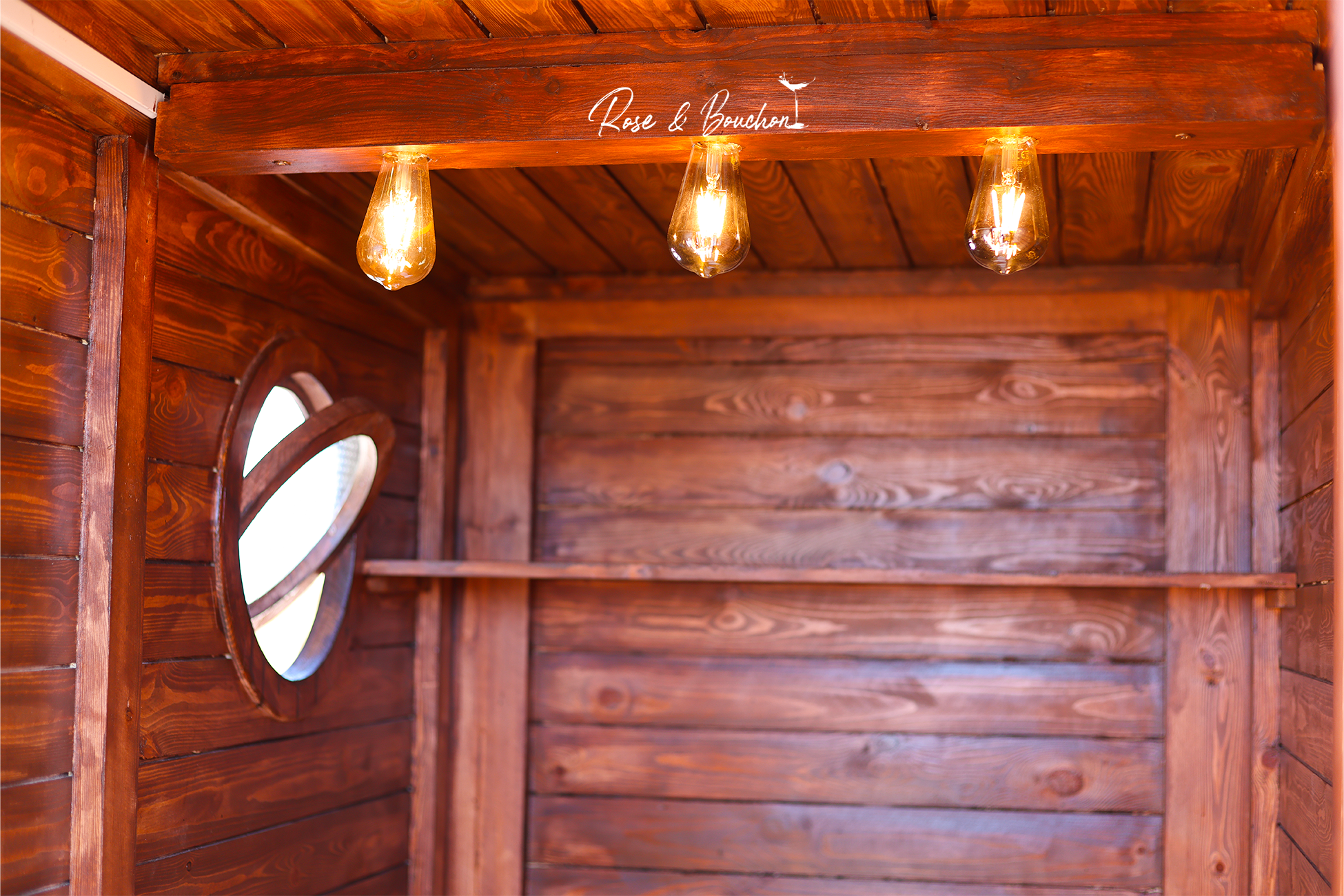 Sanitaire finition en bois naturel - Vue 8