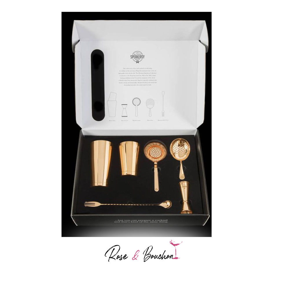 Cocktail Tool Set Copper Speak