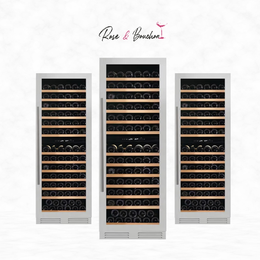 Cave à vin encastrable Double zone avec refroidissement par ventilation