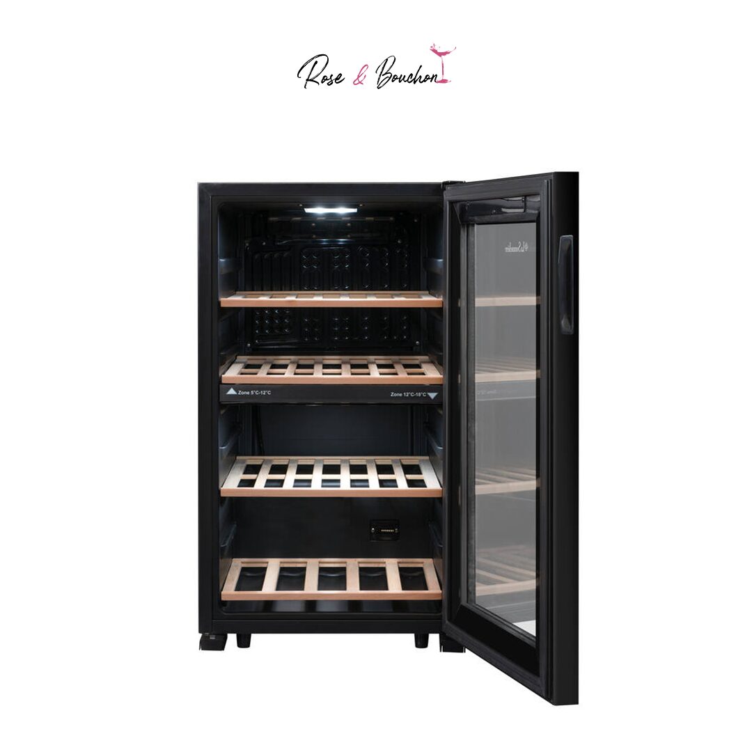 Cave à vin la Sommelière 51 bouteilles Double Zone