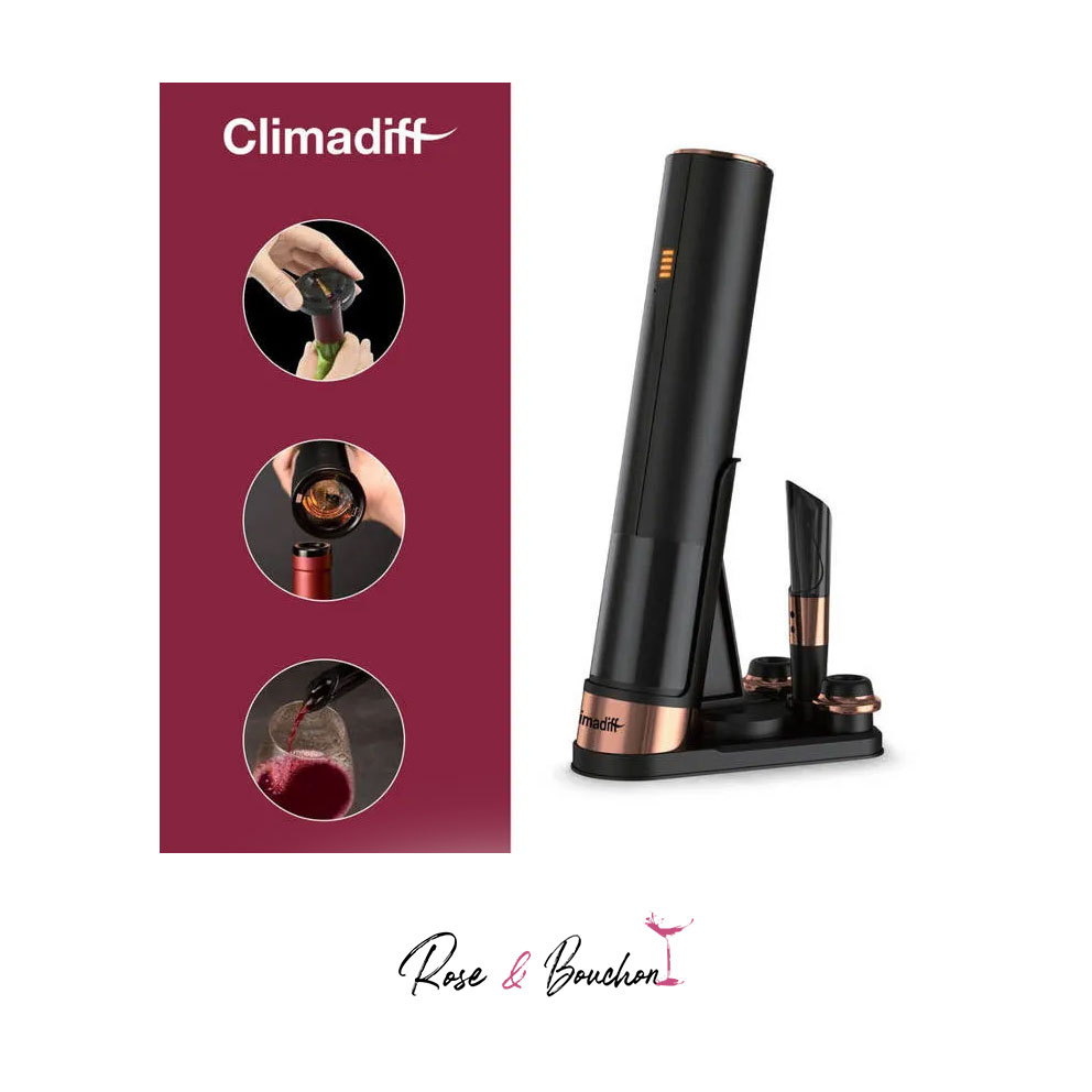 Tire-bouchon électeique rechargeable + fonction vide d'air