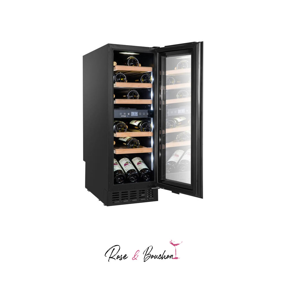 cave encastrable sous plan 19 bouteilles-Bi-Zone - Vue 2