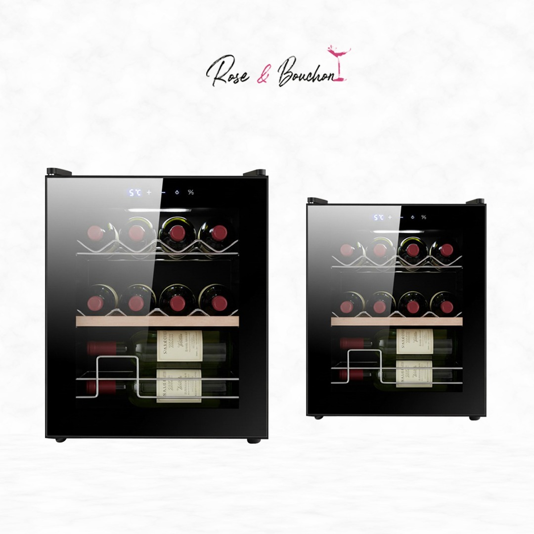 Cave à vin 15 bouteilles Compressor system-Rose et bouchon - Vue 2