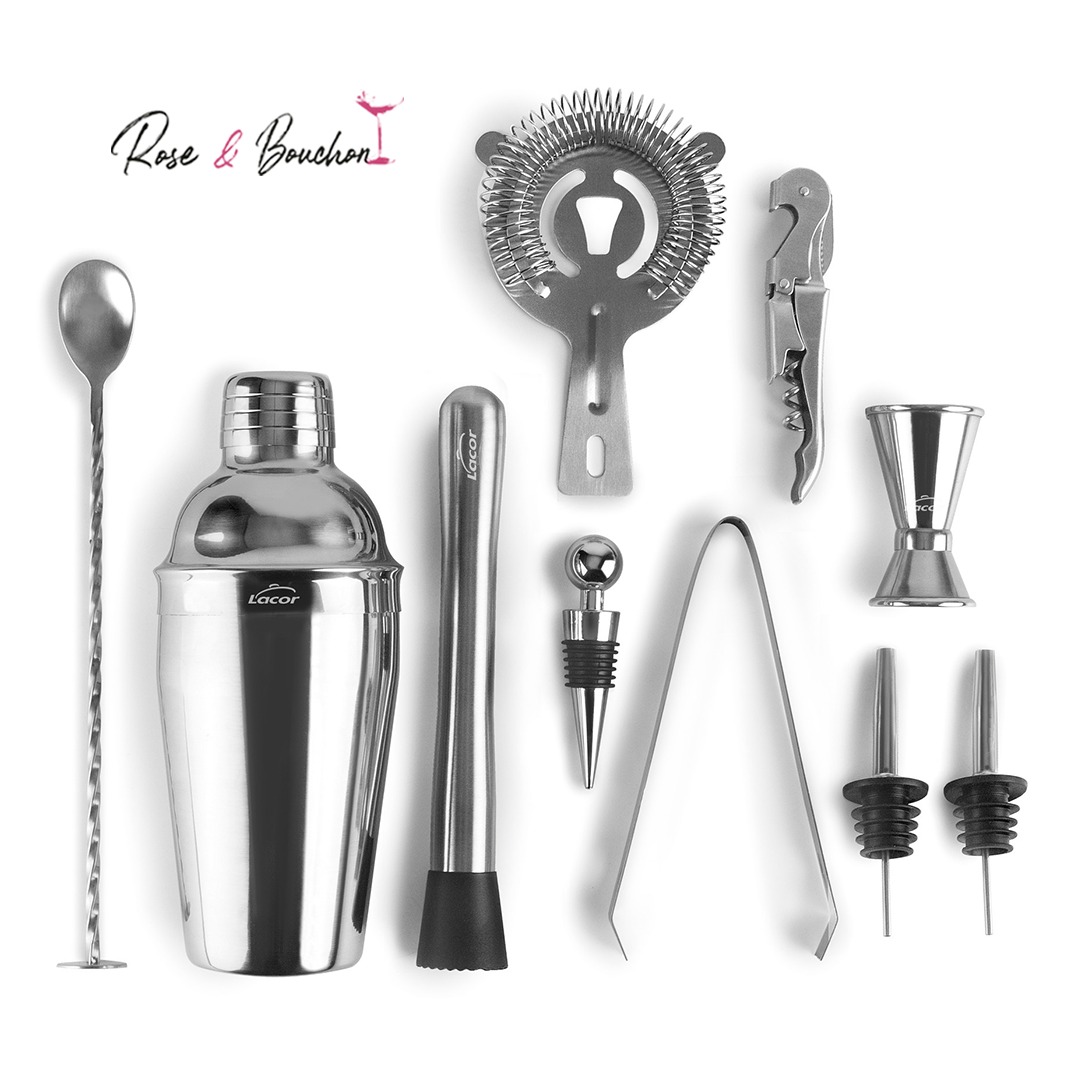 Kit barman en acier inoxydable - Vue 2