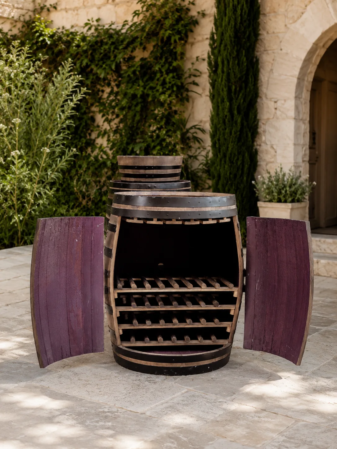 Rose et Bouchon | Grand Tonneau 500L – Pièce d’exception ameublement — produit