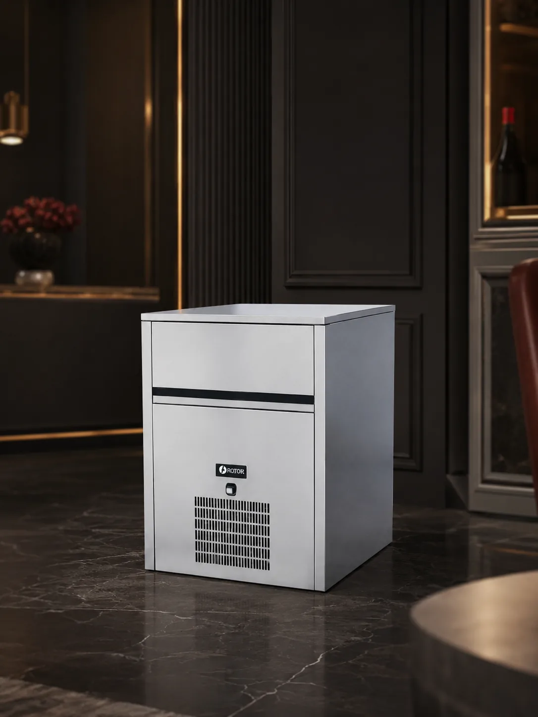 Rose et Bouchon | Machine à glaçons 35 kg – Ergonomie & capacité — produit