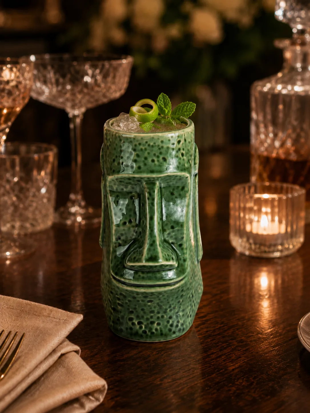 Rose et Bouchon | Mug Cocktail TIKI – Créativité, précision, usage juste — produit