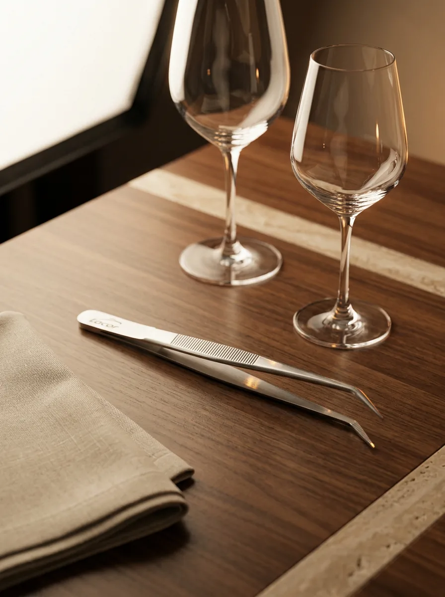 Rose et Bouchon | Pince de précision 15,5 cm – Geste pour cocktails créatifs — produit