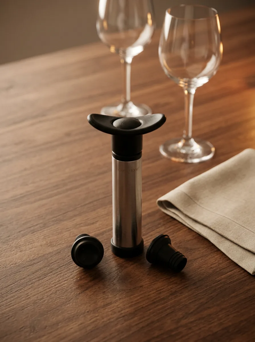 Rose et Bouchon | Pompe à Vide Bouteilles – Service préservé — produit