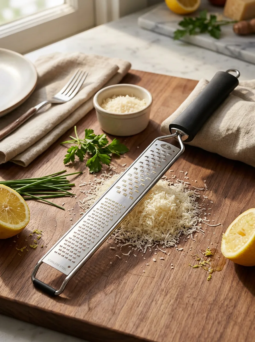 Rose et Bouchon | Râpe longue inox – Précision du geste cocktail — produit