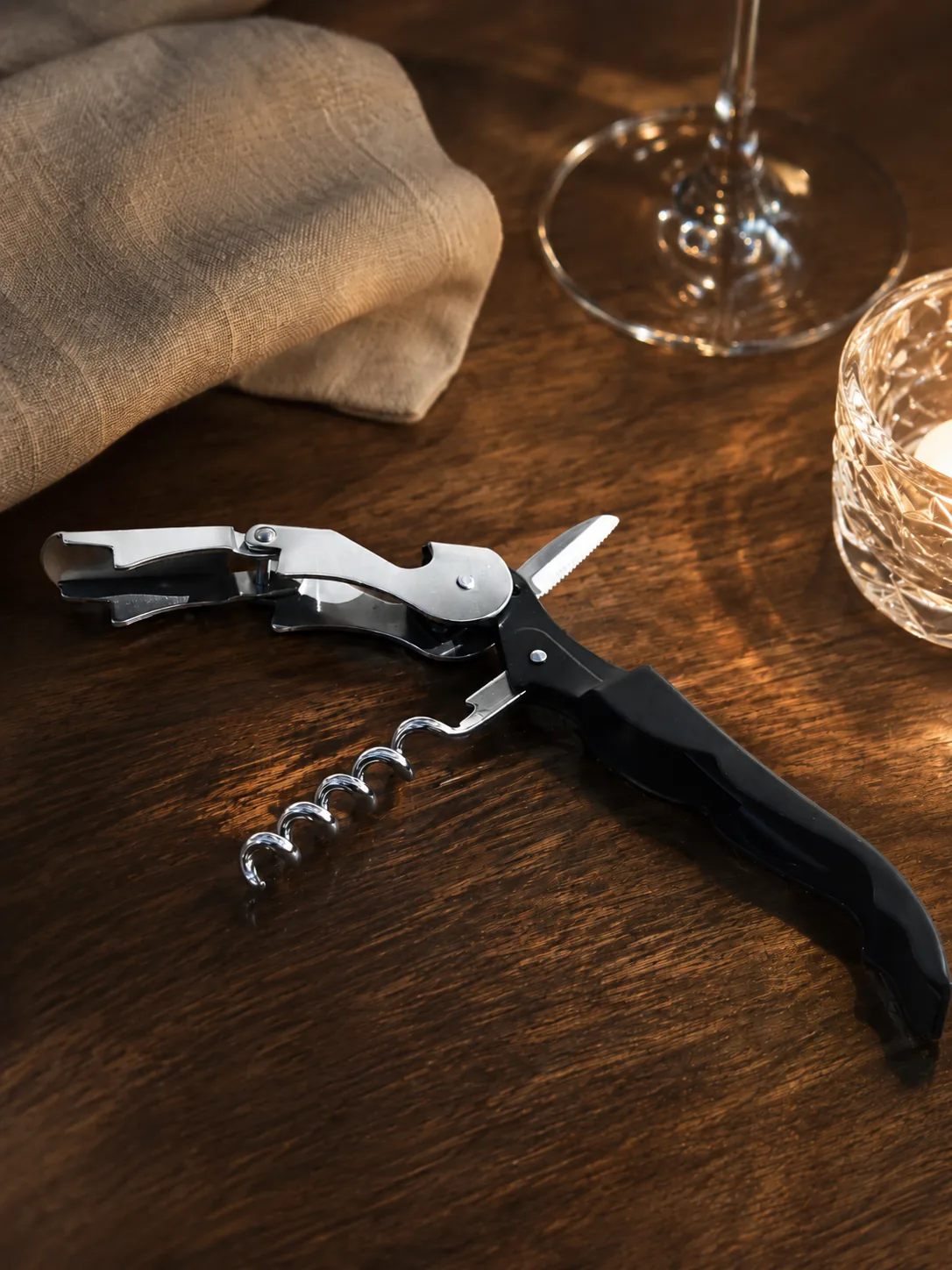 Rose et Bouchon | Tire-bouchon Sommelier Professionnel – Geste précis, service maîtrisé — produit