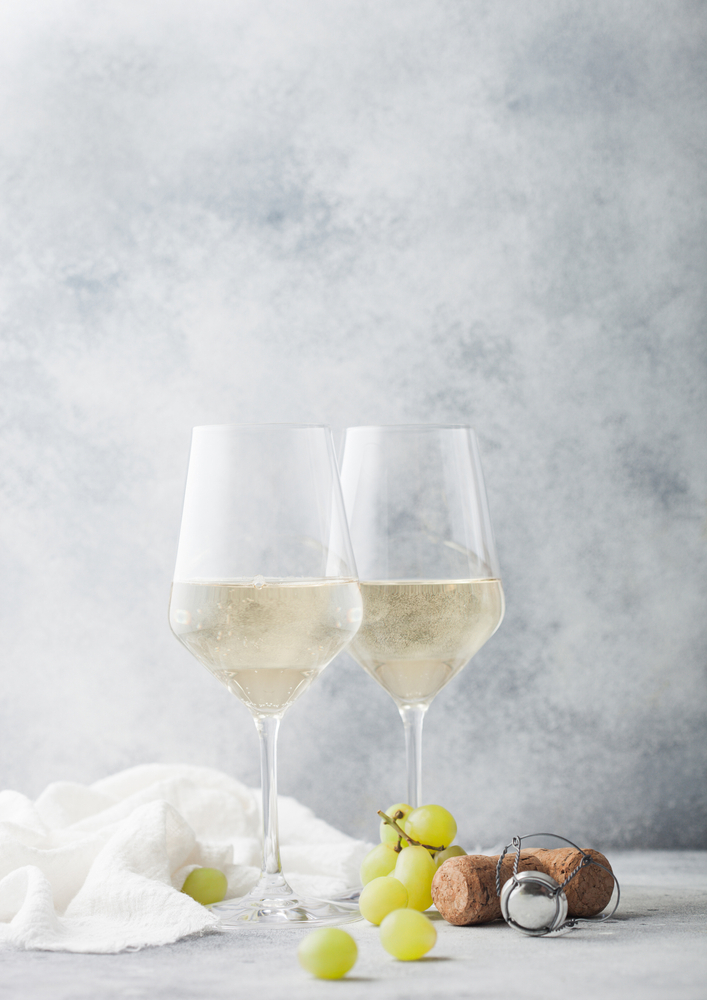Verres à vin blanc